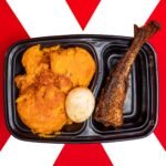 Yam Porridge, Egg, Croaker